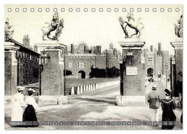Produktbild: Sch&ouml;nes altes London in historischen Bildern (Tischkalender 2026 DIN A5 quer), CALVENDO Monatskalender