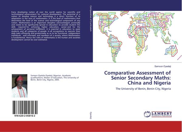 Produktbild: Comparative Assessment of Senior Secondary Maths: China and Nigeria