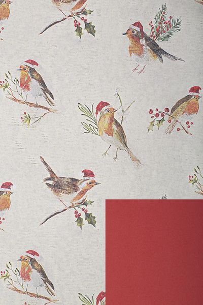 Produktbild: Buchhandlungsbedarf Geschenkpapier Robin