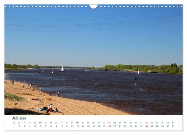 Produktbild: Berne 2026. Impressionen zwischen Weser und Hunte (Wandkalender 2026 DIN A3 quer), CALVENDO Monatskalender