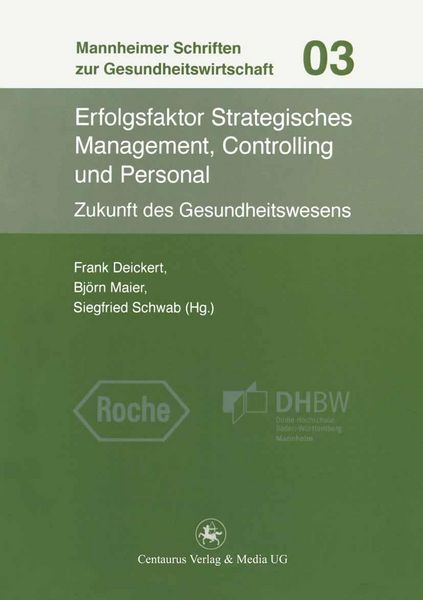 Produktbild: Erfolgsfaktor Strategisches Management, Controlling und Personal