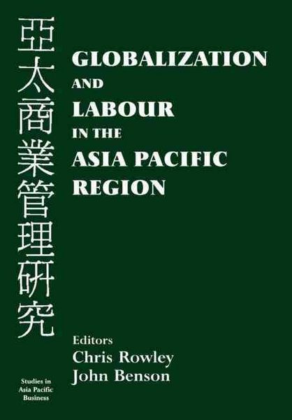 Produktbild: Globalization and Labour in the Asia Pacific Region