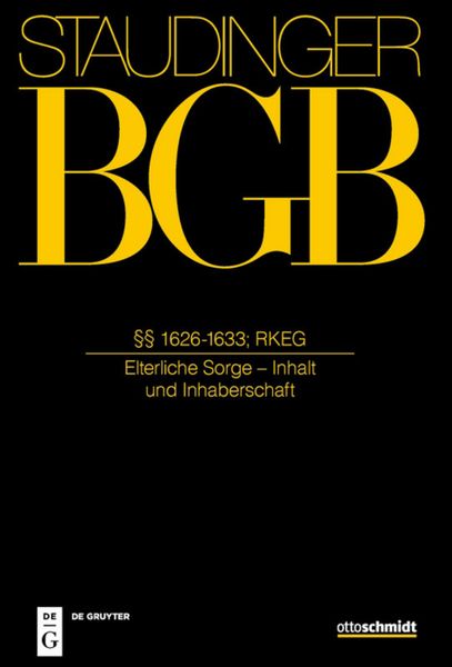 Produktbild: &sect;&sect; 1626-1633; RKEG