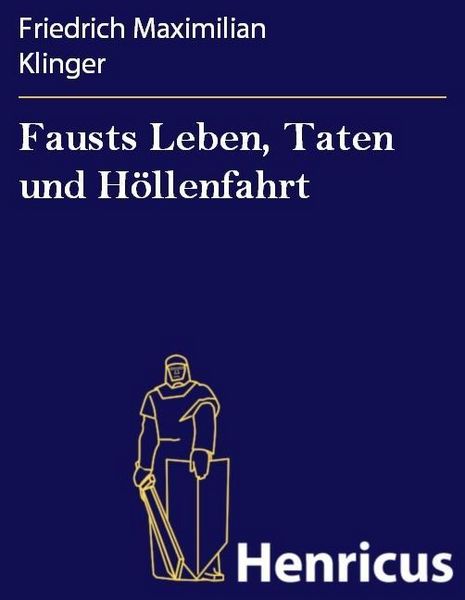 Produktbild: Fausts Leben, Taten und H&ouml;llenfahrt