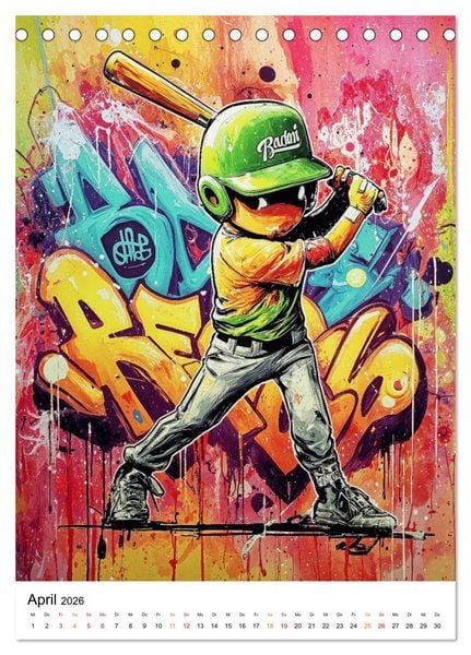 Produktbild: Sportlich. Stylisch. Street. (Tischkalender 2026 DIN A5 hoch), CALVENDO Monatskalender