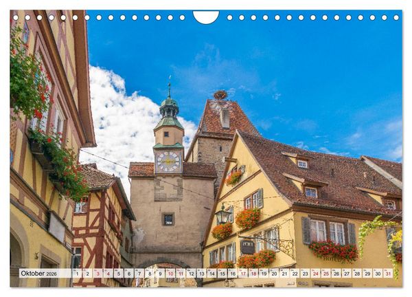 Produktbild: Urlaubsregion Bayern (Wandkalender 2026 DIN A4 quer), CALVENDO Monatskalender