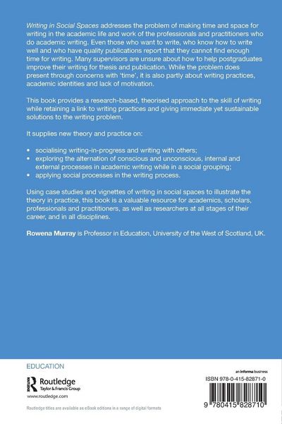 Produktbild: Writing in Social Spaces