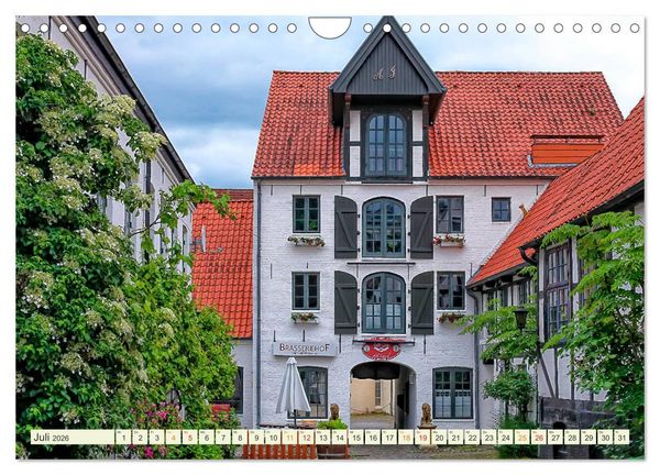 Produktbild: Bezauberndes Flensburg (Wandkalender 2026 DIN A4 quer), CALVENDO Monatskalender
