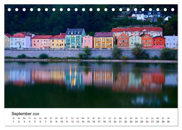 Produktbild: Impressionen aus Passau (Tischkalender 2026 DIN A5 quer), CALVENDO Monatskalender