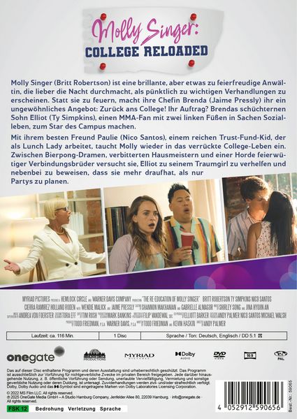 Produktbild: Molly Singer: College Reloaded