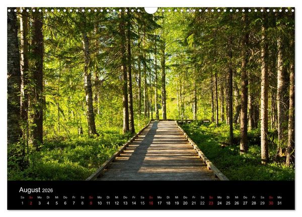 Produktbild: Finnland - Land der tausend Seen (Wandkalender 2026 DIN A3 quer), CALVENDO Monatskalender