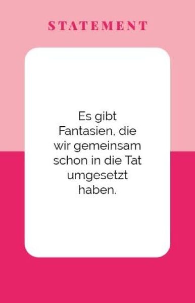 Produktbild: Kartenspiel: Talk about Sex &ndash; Das Kommunikationsspiel f&uuml;r Paare