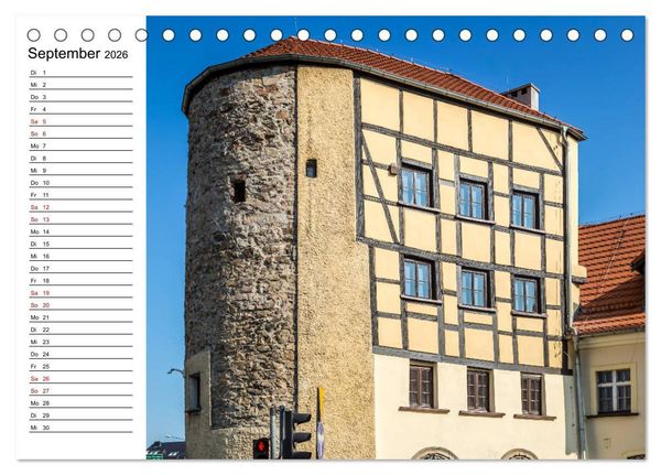 Produktbild: HIRSCHBERG Impressionen aus Jelenia G&oacute;ra und Umgebung (Tischkalender 2026 DIN A5 quer), CALVENDO Monatskalender
