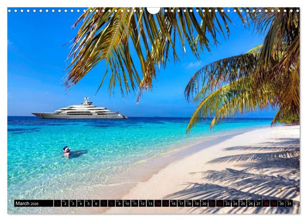 Produktbild: SUPERYACHTS (Wall Calendar 2026 DIN A3 landscape), CALVENDO 12 Month Wall Calendar