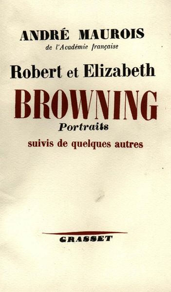 Produktbild: Robert et Elisabeth Bowning
