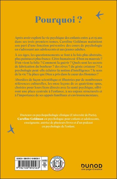Produktbild: Pourquoi ? : la psychologie expliqu&eacute;e aux adolescents