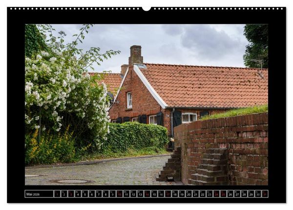 Produktbild: Rysum - Warfendorf in Ostfriesland (hochwertiger Premium Wandkalender 2026 DIN A2 quer), Kunstdruck in Hochglanz