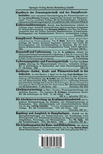 Produktbild: &Uuml;ber w&auml;rmetechnische Vorg&auml;nge der Kohlenstaubfeuerung