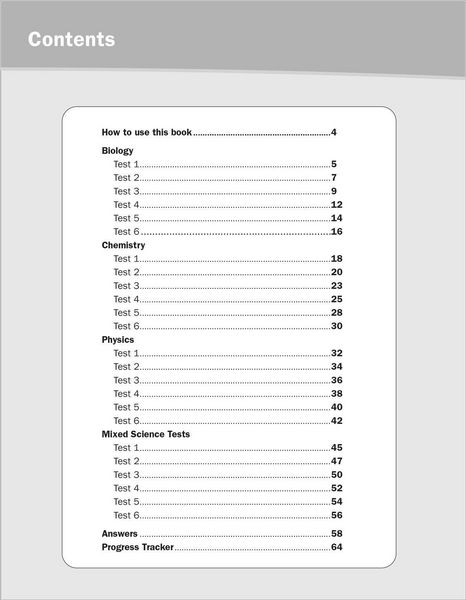 Produktbild: KS3 Science 10-Minute Tests Years 7-9 with answers.