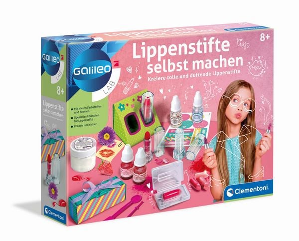Produktbild: Lippenstifte selbst machen (Experimentierkasten)
