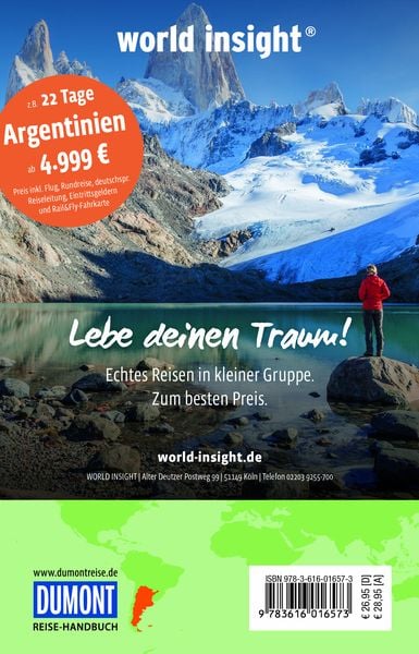 Produktbild: DUMONT Reise-Handbuch Reisef&uuml;hrer Argentinien