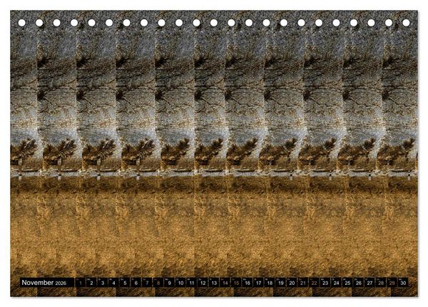Produktbild: Magische Bilder - 3D Stereogramme (Tischkalender 2026 DIN A5 quer), CALVENDO Monatskalender