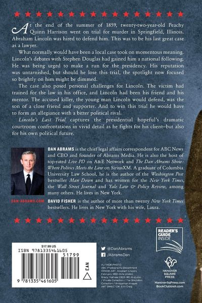 Produktbild: Lincoln's Last Trial: The Murder Case That Propelled Him to the Presidency