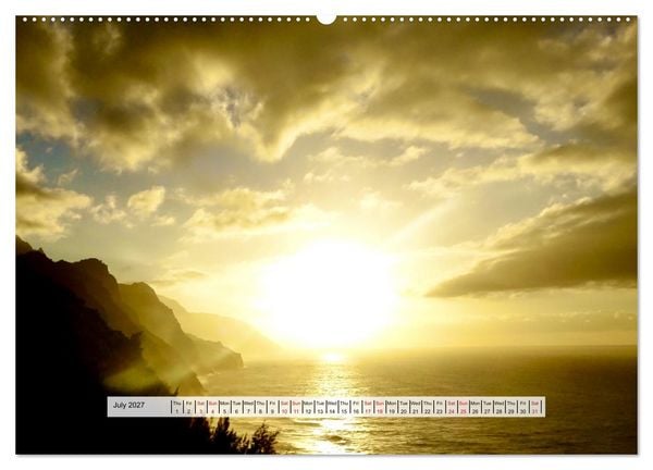 Produktbild: Aloha Spirit &ndash; The Magic of Hawaii (High Quality Premium Wall Calendar 2027 DIN A2 landscape),CALVENDO 12 Month Wall Calendar