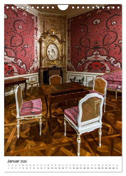 Produktbild: Schloss Hof &ndash; Die Perle unter den Marchfeldschl&ouml;ssern (Wandkalender 2026 DIN A4 hoch), CALVENDO Monatskalender