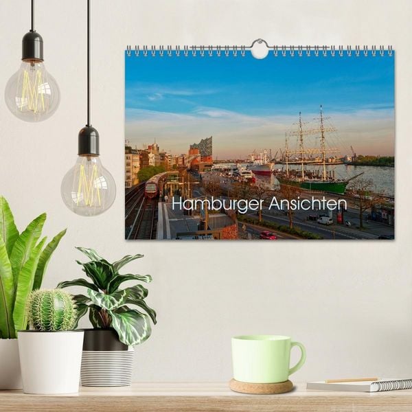 Produktbild: Hamburger Ansichten (Wandkalender 2026 DIN A4 quer), CALVENDO Monatskalender