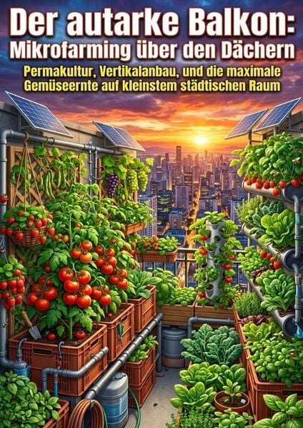Produktbild: Der autarke Balkon: Mikrofarming &uuml;ber den D&auml;chern