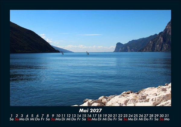 Produktbild: Die Seen der Erde 2027 Fotokalender DIN A5