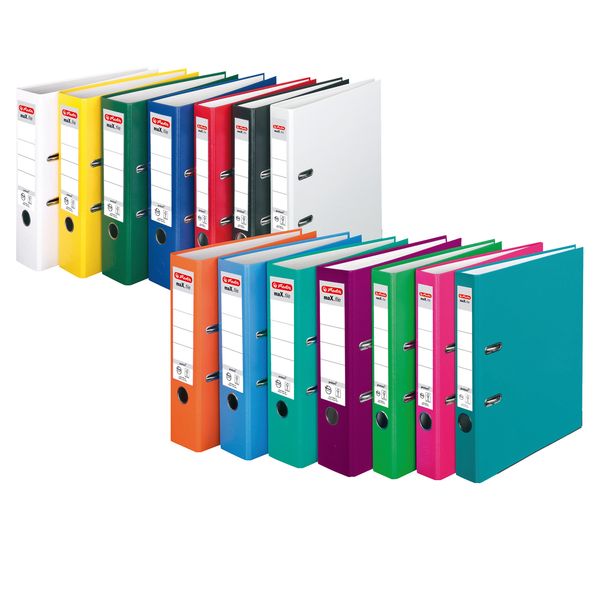 Herlitz Ordner maX.file protect A4 8cm brombeer