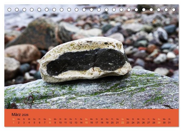 Produktbild: EIN STEIN SEIN (Tischkalender 2026 DIN A5 quer), CALVENDO Monatskalender