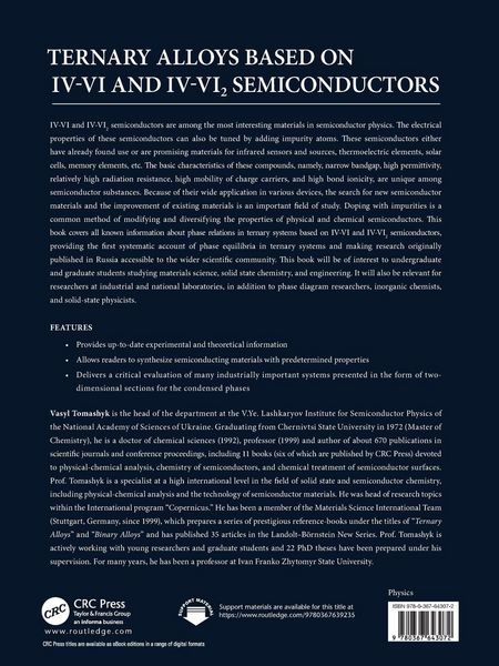 Produktbild: Ternary Alloys Based on IV-VI and IV-VI2 Semiconductors