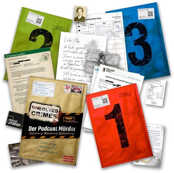 Produktbild: PASMO - Unsolved Crimes The Podcast Murder