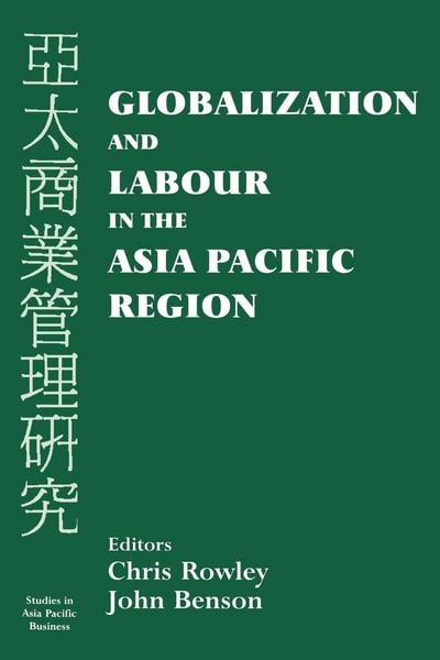 Produktbild: Globalization and Labour in the Asia Pacific