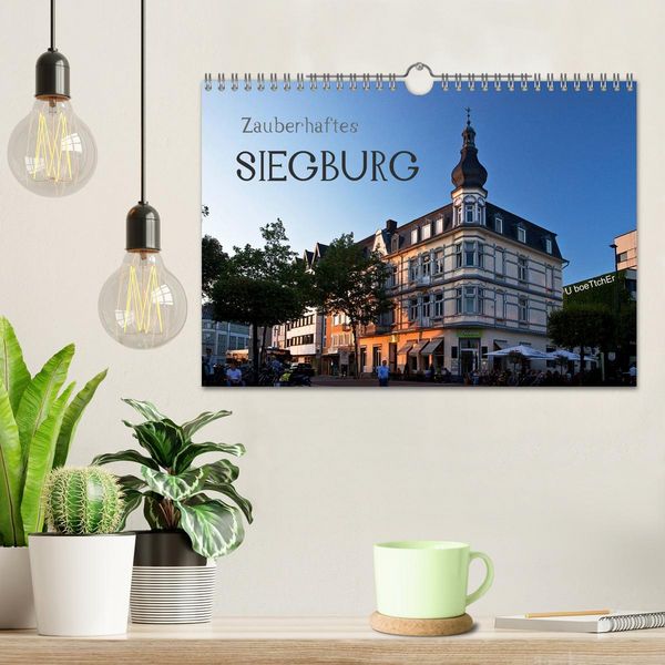 Produktbild: Zauberhaftes SIEGBURG (Wandkalender 2026 DIN A4 quer), CALVENDO Monatskalender