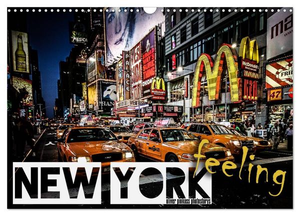 Produktbild: New York feeling (Wandkalender 2026 DIN A3 quer), CALVENDO Monatskalender