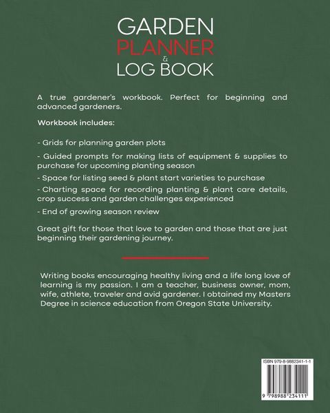 Produktbild: Garden Planner & Log Book