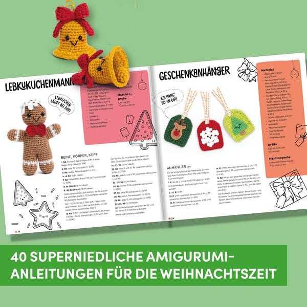 Produktbild: Kawaii H&auml;kel Weihnachten