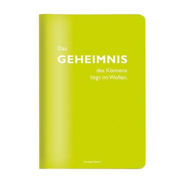 Produktbild: Heft A5 Mazzini Geheimnis