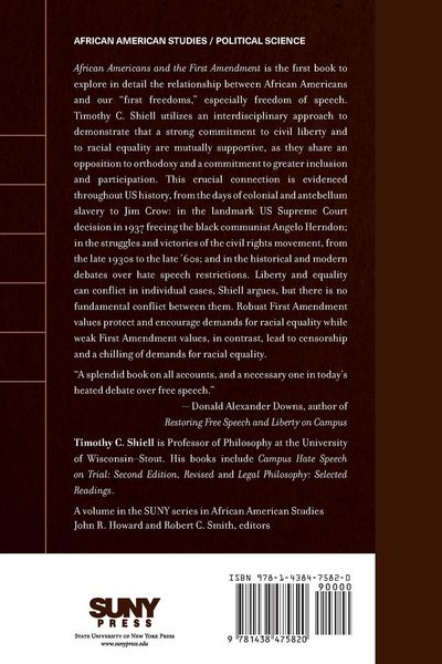 Produktbild: African Americans and the First Amendment