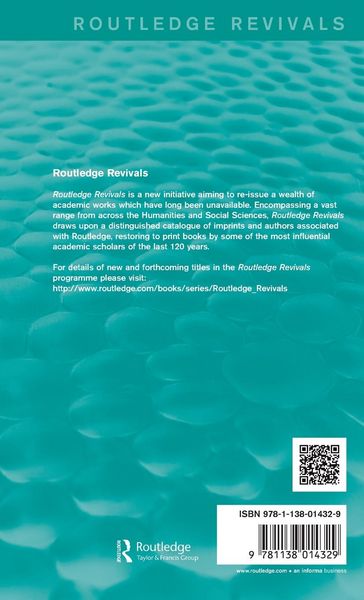 Produktbild: Categorization and the Moral Order (Routledge Revivals)