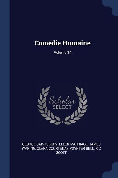 Produktbild: Com&eacute;die Humaine; Volume 34