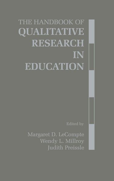 Produktbild: The Handbook of Qualitative Research in Education
