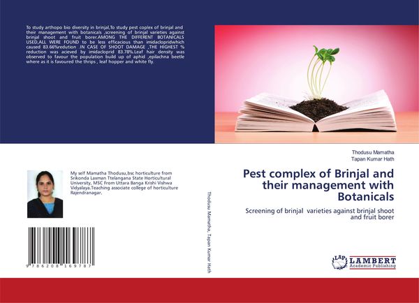 Produktbild: Pest complex of Brinjal and their management with Botanicals