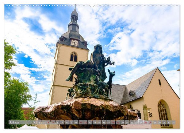 Produktbild: Ein Blick auf Detmold (hochwertiger Premium Wandkalender 2026 DIN A2 quer), Kunstdruck in Hochglanz
