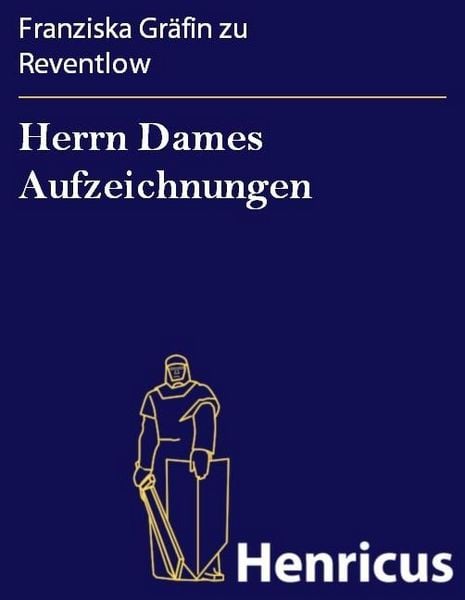 Produktbild: Herrn Dames Aufzeichnungen