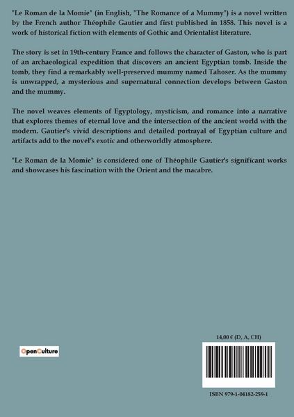 Produktbild: Le roman de la momie
